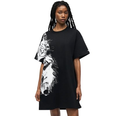 THE PRINTED COTTON JERSEY DRESS